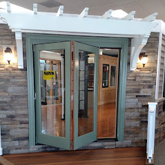 front entryway on display 