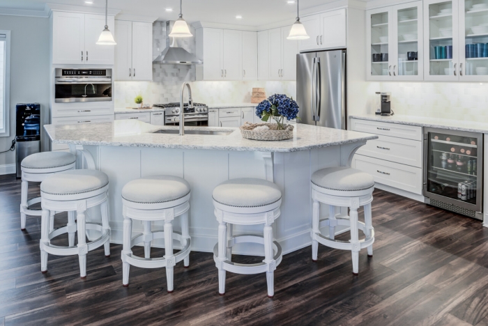 coastal kitchen remodel by American Cedar design team
