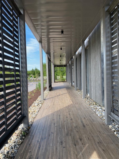 Accoya Gray Siding