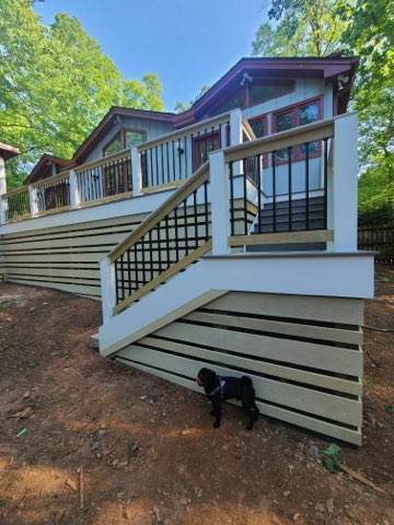 Madwood, Timbertech, Azek Post Wrap and Fascia Deck | American Cedar