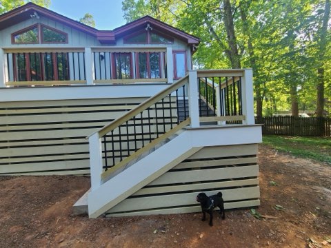 Madwood, Timbertech, Azek Post Wrap and Fascia Deck | American Cedar