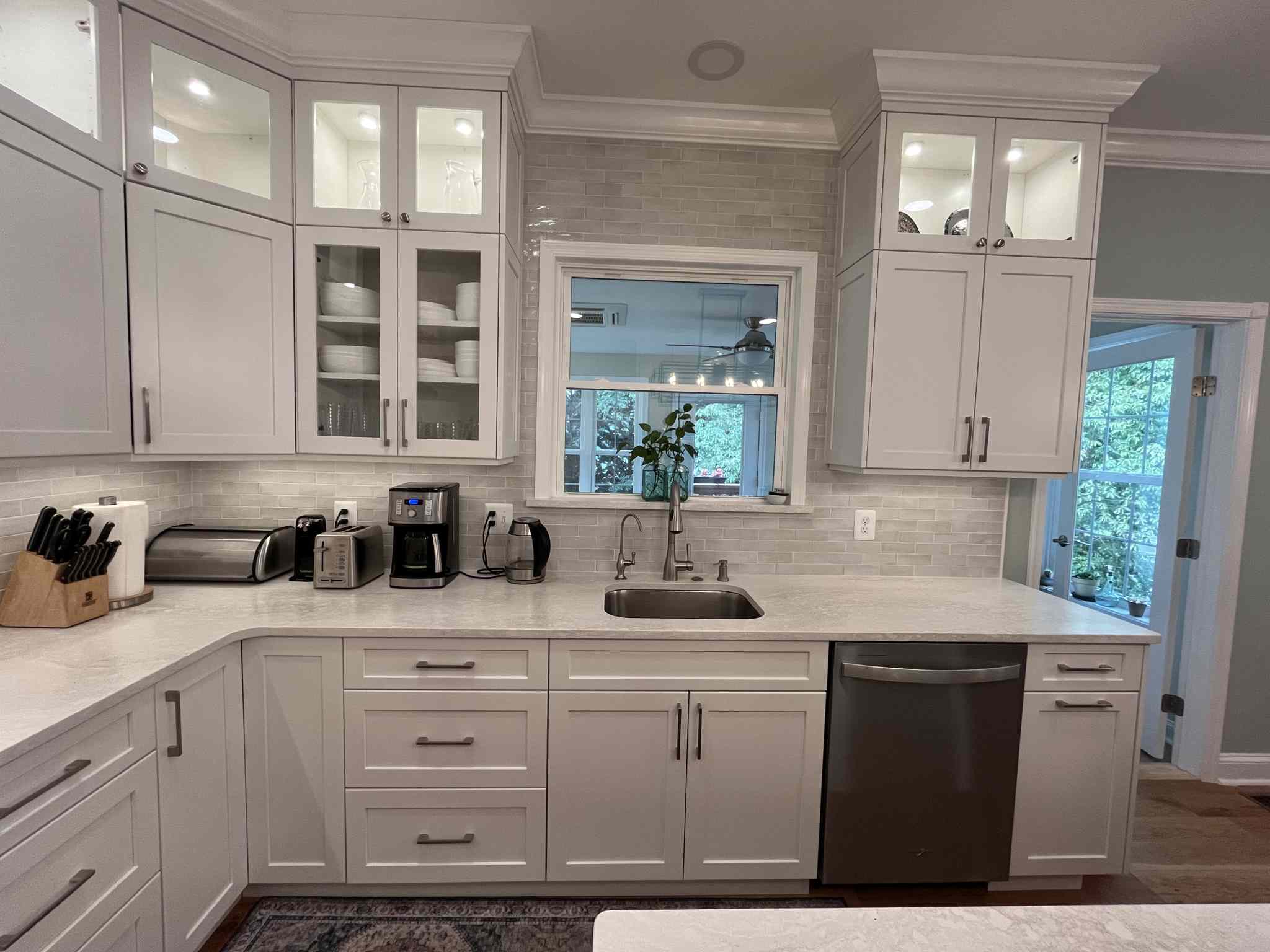 White Cabinetry Kitchen
