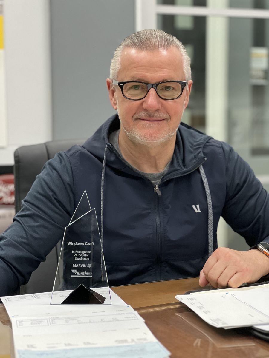 Windows Craft Recognized for Industry Excellence with MARVIN Award Presented to Alex Szopa
