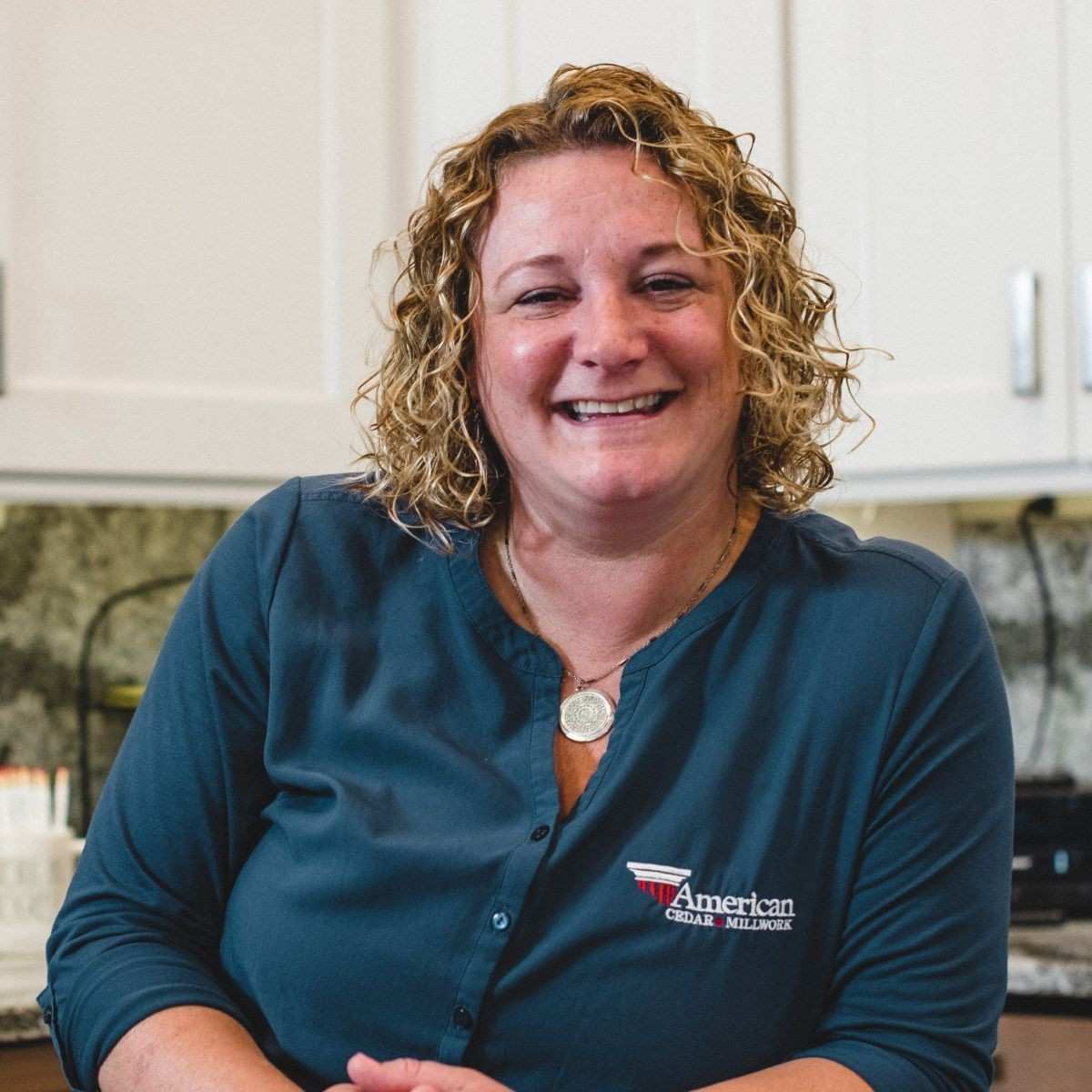Delaware kitchen and bathroom designer Jenni Erbe at American Cedar Millwork