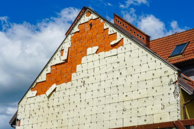 Exterior home insulation installation designed to improve comfort and reduce energy costs