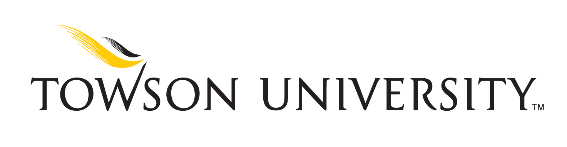 logo of Towson University educational institution